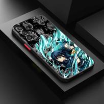 Demon Slayer Anime Dėklas Telefonui Samsung A56 A55 A54 A53 A36 A34 A33 A32 A31 A26 A25 A24 A23 A22 A21S A17 A15 A07 Samsung A05S
