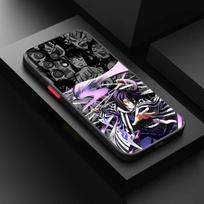 Demon Slayer Anime Dėklas Telefonui Samsung A56 A55 A54 A53 A36 A34 A33 A32 A31 A26 A25 A24 A23 A22 A21S A17 A15 A07 Samsung A04E gray