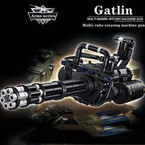 AK47 žaislinis pistoletas ginklo surinkimo modelis berniuko gimtadienio dovana surinkti kaladėlių CS šaudymo žaidimas 98K ginklas AWM gray