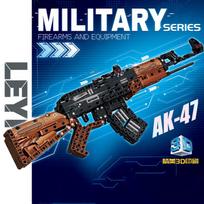 AK47 žaislinis pistoletas ginklo surinkimo modelis berniuko gimtadienio dovana surinkti kaladėlių CS šaudymo žaidimas 98K ginklas AWM
