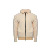 Stone Island Hooded Cardigan Knit Yellow Men Tops 7715528C7-V0030 L beige