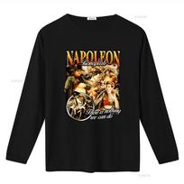Vintage 90s Style Napoleon Bonaparte T Shirt There Is Nothing We Can Do  vintage Washed Casual Unisex homme Slightly M brown
