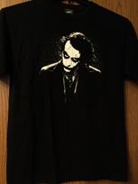 The Joker (Batman) - Heath Ledger - Black Shirt - M M black