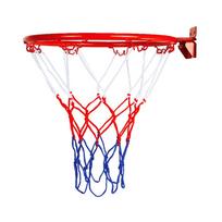 32cm Basketball Hoop Sets Heavy Duty Wall Mounted Ring Goal Wall Rim Hangin Basket Net In / Outdoor Sport Kids Safety Funny Toy red