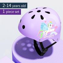 Vaiko apsauginis šalmas Tinka čiuožimui ant ledo, važiavimui dviračiu ir riedlentėmis sporto šakoms berniukas mergaitė 2-14 years pink