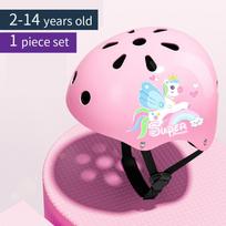 Vaiko apsauginis šalmas Tinka čiuožimui ant ledo, važiavimui dviračiu ir riedlentėmis sporto šakoms berniukas mergaitė 2-14 years pink