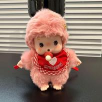 15cm Mielas Monchhichi serijos Madingas žaislas Ornamentas Kuprinės pakabukas Žindukas Kūdikio raktų pakabukas Staigmena Linksma Dovana brown