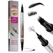 W3W Dvigalio galiuko skaldytas antakių pieštukas Atsparus vandeniui ir netepantis Microblading antakių rašiklis 5#