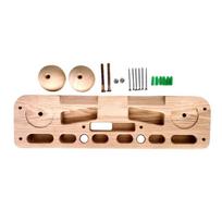 Climbing Hangs Board Finger Grip Climbing Fingerboard Climbing Wall Grips Rock Climbing Fingerboard Hangs Board Easy Use 1 beige
