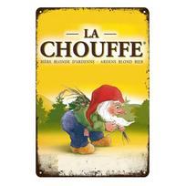 Senovinės Rum Chouffe Metalinės Plokštės Retro Sienos Meno Plakatai Vyro Urveliui Barui Pubams Klubams Kavinėms Geležies Tapybos Dekoras (Light pink,20x30cm) šviesiai rausvos spalvos