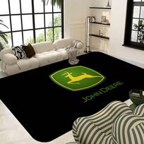 J-John-Logo-Deeres Vonios kilimėlis Retro Daugiakomponentis Svetainės Virtuvės kilimas Neslystantys Lovos šono kilimėliai 60cm x 90cm