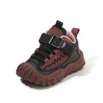 Lauko žygio batai vaikams Berniukams Mergaitėms Lengvi Kvėpuojantys Laisvalaikio Sportbačiai Su Lipukais Size 23, Insole Length 15cm vyno raudonos spalvos