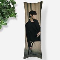 Ilgas pagalvės užvalkalas Individualus Hwang In Youp kūno pagalvės užvalkalas Vyrams Moterims Namų Miegamojo Stačiakampis Miego Dekoro Aksesuarai 8.2 35x45cm black