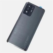 11T Pro For Xiaomi 11T Pro Galinis Baterijos Stiklas For Mi 11t 5G Galinio Dangtelio Pakeitimas Galinės Korpuso Dalies Dangtelis Su Objektyvu Black With Lens gray