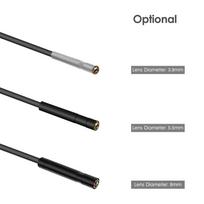 Endoscope Camera 2.8in Full Color Screen 1080P High Resolution Inspection Endoscope with LED Light gray