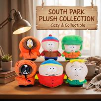 South Park pliušinės lėlės 4 vnt. rinkinys Cartman Kyle Kenny Stan minkšti kimšti žaislai 14 colių Kolekciniai 4 Carter slow