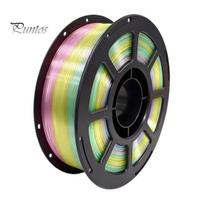 Rainbow Gradient 3D Printer Filament PETG for Printer, 1.75mm 1Kg Spool Multicolor Candy Color Filament, Most Printers Consumables pink