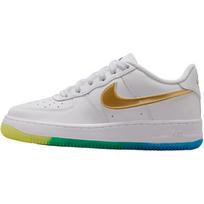Nike Air Force 1 žemi riedlentės batai Balti Auksiniai Unisex IR3538-100 38 platina