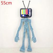 55CM Bendable Siren Head Plush Toys Office Decoration Standing Siren Head Stuffed Toy Desktop Ornaments   Plushie Dolls gray