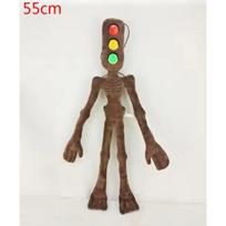 55CM Bendable Siren Head Plush Toys Office Decoration Standing Siren Head Stuffed Toy Desktop Ornaments   Plushie Dolls brown