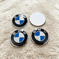 4 vnt. 56MM 60MM 65MM Automobilio rato gaubtelio emblema Centrinė kepuraitės lipdukas BMW M logotipui E46 E36 E34 F10 E90 F30 E60 F30 E53 E30 E92 E87 X1 F31 4pcs 60mm Sticker