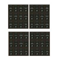 4oz Glass Spice Jars Empty Seasoning Containers Square Spice Bottles with Acacia Wood Bamboo Black Aluminum Lids 2Pcs gray