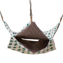 Waterproof Ferret Hammock Double Layer Chinchilla Swing Cage Hamster Swing Sleeping Nest  Squirrel L-Style B