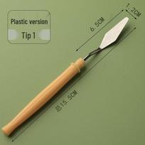 5-Piece Stainless Steel Palette Knife Set for Gouache and Oil Painting