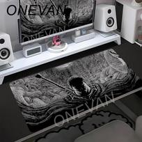XXL Anime Berserk Mousepad Big Deskmat With Lockrand Office Pc Computer Accessories Mouse Pad Gaming Prime Gaming Keyboard Mat 30cmx60cm