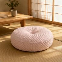 Tatami Floor Cushion Cooling Round Versatile Japanese Pillow Mint Green Cloud Gray beige