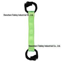 Portable Nylon Bicycle Hand Carry Strap for Mountain Bikes šviesiai žalios spalvos