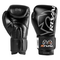 Rival RB4 Black Boxing Gloves S