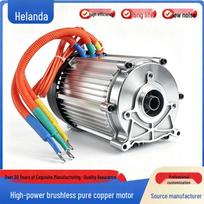 Didelės galios 1500W 60V72 DC bešepetėlis elektrinis triratukas variklis 60V 3200 RPM Silver 5-Hole