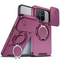 For Xiaomi 17 Case Xiaomi 17T Pro Cover xiao mi 17T Phone Case mi17 New Armor Case Slide Lens Protect Magnetic Ring Holder Cover Xiaomi 17T Pro