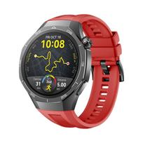 Silikoninis dirželis Huawei Watch GT 6 Pro 46mm sportinis apyrankė Huawei GT6 GT6Pro GT5 GT5Pro GT4 GT3 apyrankė 22mm laikrodžio dirželis 22mm raudona