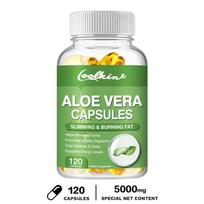 Coolkin Aloe Vera 5000mg 200:1 Concentrate 120 Capsules, Supports Overall Health 120*1