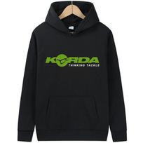 Korda Inspired Tribute Meškeriojimas Žvejyba Žuvis Karpis Hoodie Vyriški megztiniai su gobtuvu Lauko laisvalaikio megztiniai Pora Drabužiai Viršutiniai S-3XL S green