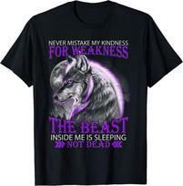 Niekada nesupainioja mano gerumo su silpnumu Vilko Unisex marškinėliai XXXXL gray