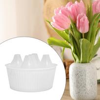 Flower Pot for Tulip Bulb Hydroponic Plant Decorative Containers 14cm balta