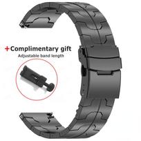 22 mm titano apyrankė skirta Huawei Watch 4/3 Pro GT4/3Pro 46 mm Ultimate laikrodžio dirželis, skirtas Amazfit Balance GTR 4/3/2 47 mm laikrodžio apyrankė 22mm juoda