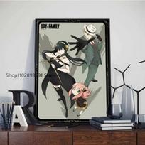 Drobės tapyba S-spy žaidimų namelis Sienų menas Plakato atspaudas Svetainė Namai Miegamasis Įėjimas Baras Kavinė Meno tapyba Dekoracija 21cm×30cm NoFrame gray