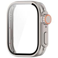Huawei Watch Fit 3 kietas dėklas grūdintas stiklas ekrano apsauga išvaizdos atnaujinimas pakeitimas į Iwatch Ultra 1/2 49MM priedai Huawei Watch Fit 3 dramblio kaulas