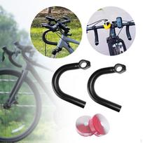 Handlebar Vice Bar External Angle Rest Aluminum Alloy for Cycling Red handlebar tape black