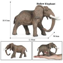 Oenux Afrikos laukiniai gyvūnai Dramblio modelis Imitacija Didelis Mamutas Veiksmo figūrėlės Figūrėlė PVC Švietimo žaislas Vaikams Dovana