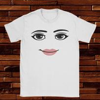 Vyriški vasariniai 100% grynos medvilnės marškinėliai Robloxs robotas naujas moteriškas veidas žaidimo memė T-shirt apvaliu kaklu trumpomis rankovėmis suknelė abiem lytims S black