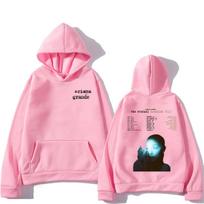 Ariana Grande The Eternal Sunshine Tour 2025 Grafiniai gobtuvai Vyriški Moteriški Mados Ilgomis Rankovėmis Streetwear Vilnos Oversized Gobtuvas 3XL pink