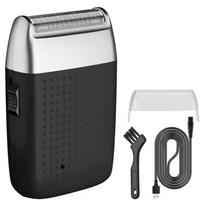 Itin švarus elektrinis skustuvas Saugus Tylus veikimas Rotacinis elektrinis skustuvas Profesionali įkraunama vyrų barzdos kirpimo mašinėlė electric shaver juoda