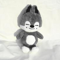 50cm Kpop Stray Kids Skzoo pliušinis žaislas Wolfchan Mielas animacinis įdarytas gyvūnas Pliušinė lėlė Didelis dydis Vaikams Kūdikiams Miego pagalvė gray