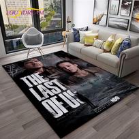 The Last of Us Siaubo Žaidimas Pedro TV Kilimas Kilimas Namams Svetainei Miegamajam Sofai Durų Kilimėlis Dekoras, Vaikų Kilimas Neslystantis Grindų Kilimėlis 40x60cm gray