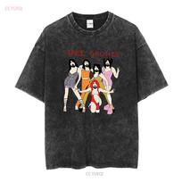 Spice World marškinėliai Grohls žaidimo įkvėpti 90-ųjų S 4XL ilgomis arba trumpomis rankovėmis vintažiniai skalbti universalūs gatvės drabužiai vyrams patogūs L black